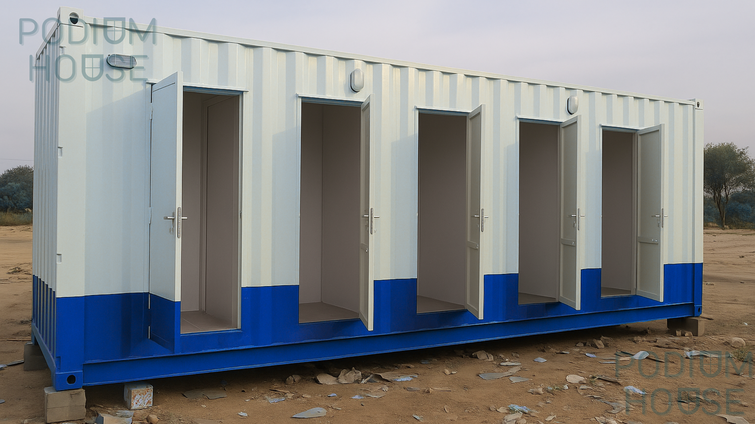 MS/GI Labour Toilet Block